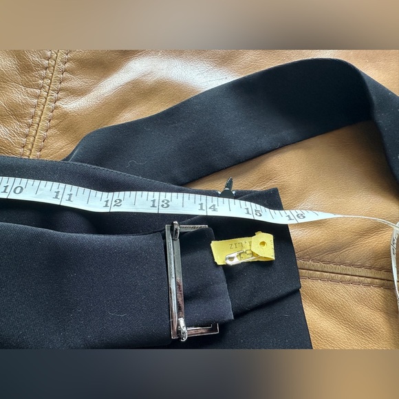 CACHE HOST PICK black pants. Unique sexy slit on one front leg and one back leg. - Picture 15 of 16